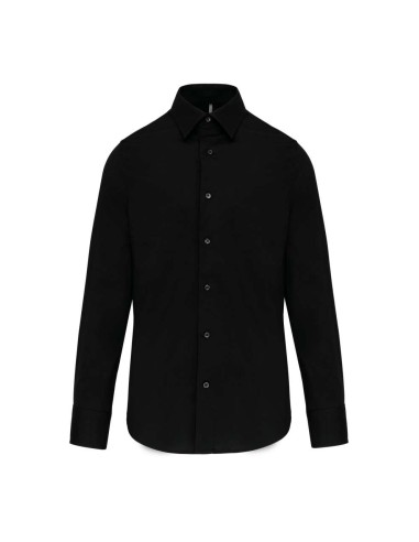 KAR-K529-LONG-SLEEVED COTTON/ELASTANE SHIRT