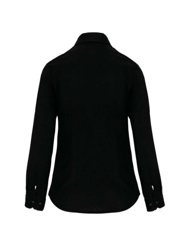 KAR-K530-LADIES' LONG-SLEEVED STRETCH SHIRT