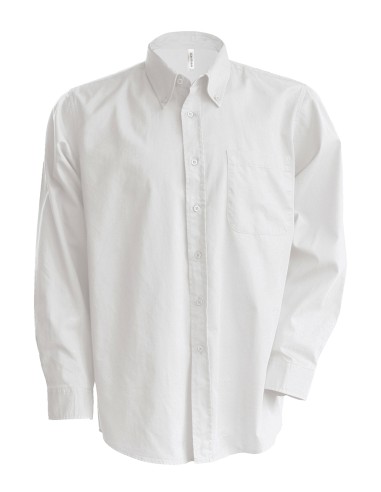 KAR-K533-Chemise Oxford manches longues