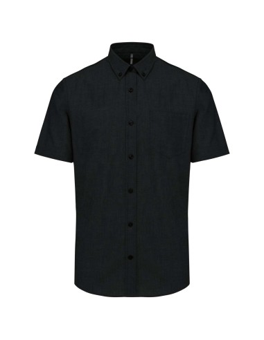 KAR-K535-Chemise Oxford manches courtes