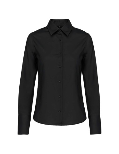 KAR-K538-LADIES' LONG-SLEEVED NON-IRON SHIRT