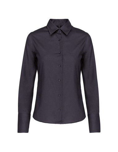 KAR-K538-LADIES' LONG-SLEEVED NON-IRON SHIRT
