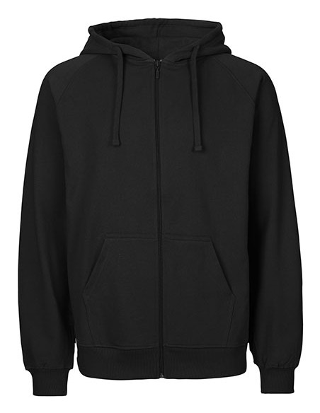 T-T63301-Unisex Tiger Cotton Hoodie With Zipper