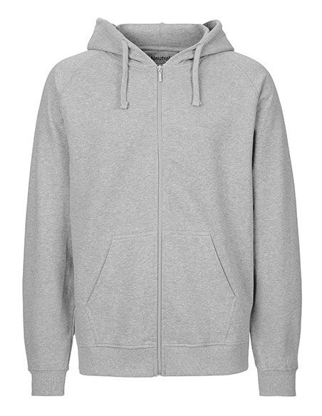 T-T63301-Unisex Tiger Cotton Hoodie With Zipper