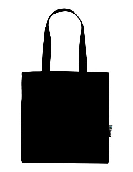 T-T90014-Tiger Cotton Shopping Bag With Long Handles