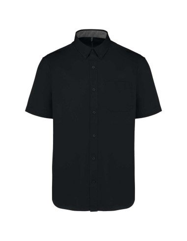 KAR-K587-MEN'S ARIANA III SHORT-SLEEVE COTTON SHIRT