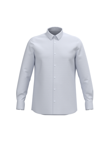 KAR-K595-MEN LONG-SLEEVED EASY CARE SHIRT WITHOUT POCKET