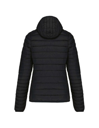 KAR-K6111-LADIES' LIGHTWEIGHT HOODED PADDED JACKET