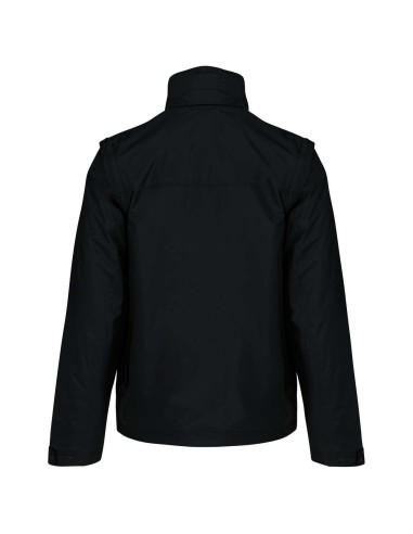 KAR-K639-SCORE - DETACHABLE-SLEEVED BLOUSON JACKET