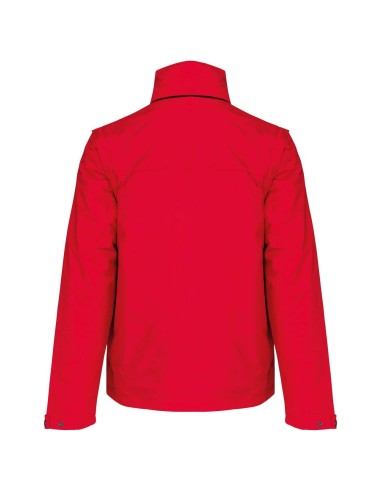 KAR-K639-SCORE - DETACHABLE-SLEEVED BLOUSON JACKET