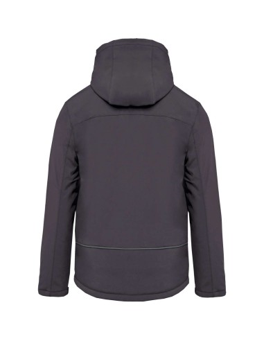 KAR-K650-MEN'S HOODED SOFTSHELL LINED PARKA