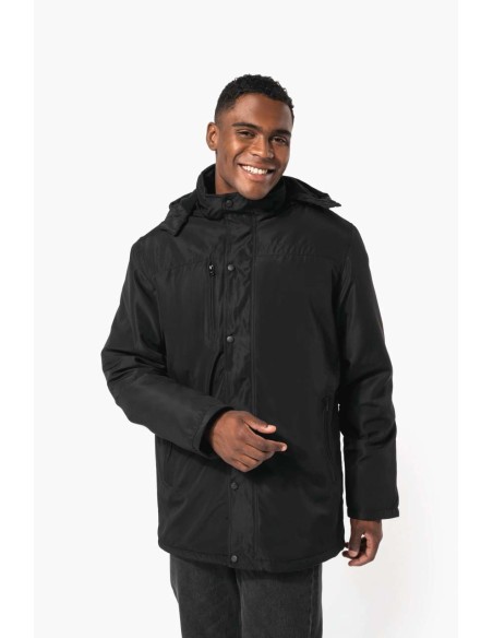 KAR-K656-PARKA WITH REMOVABLE HOOD