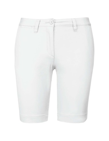 KAR-K751-LADIES' CHINO BERMUDA SHORTS