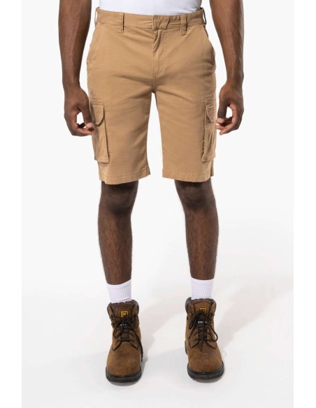 KAR-K754-MEN'S MULTIPOCKET BERMUDA SHORTS