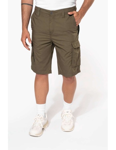 KAR-K755-MEN'S LIGHTWEIGHT MULTIPOCKET BERMUDA SHORTS
