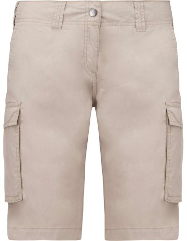KAR-K756-LADIES' LIGHTWEIGHT MULTIPOCKET BERMUDA SHORTS
