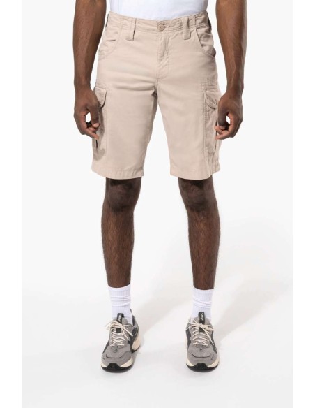 KAR-K766-MULTIPOCKET BERMUDA SHORTS