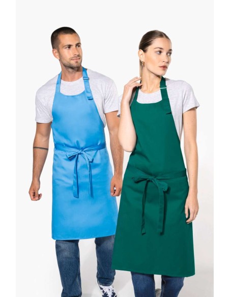 KAR-K8000-POLYCOTTON APRON WITHOUT POCKET