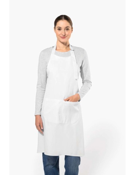 KAR-K8010-POLYCOTTON APRON HIGH-TEMPERATURE WASHABLE