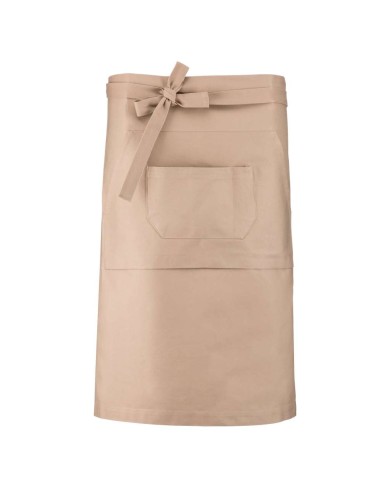 KAR-K887-COTTON LONG APRON