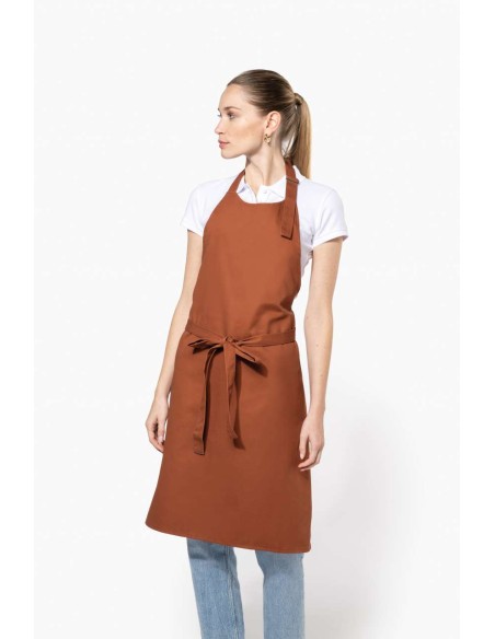 KAR-K895-COTTON APRON WITHOUT POCKET
