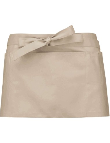 KAR-K896-POLYCOTTON SHORT APRON