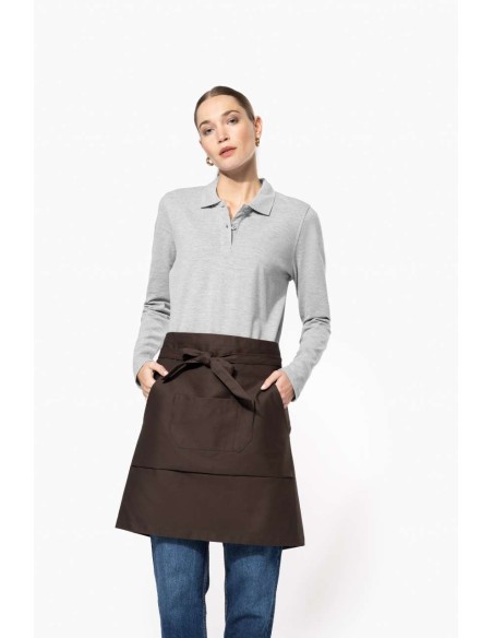 KAR-K898-COTTON MID-LENGTH APRON