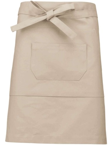 KAR-K899-POLYCOTTON MID-LENGTH APRON