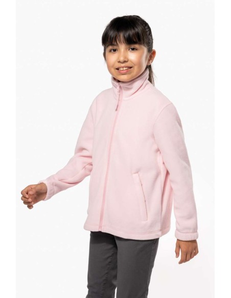 KAR-K920-KIDS' FULL ZIP FLEECE JACKET