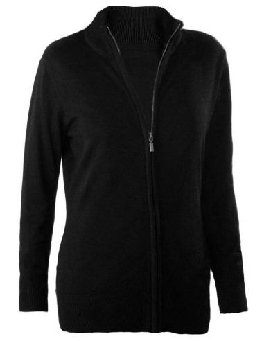 KAR-K962-LADIES' FULL ZIP CARDIGAN