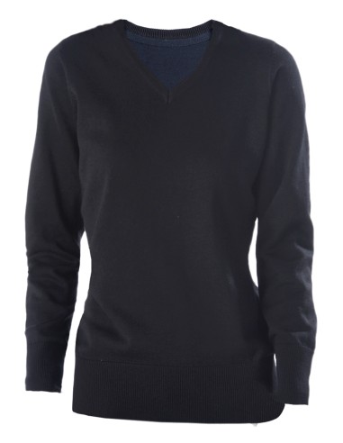 KAR-K966-Pull col V femme