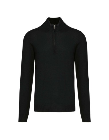 KAR-K970-MEN'S ZIP NECK JUMPER