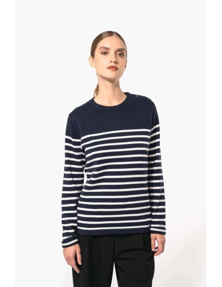 KAR-K990-LADIES' SAILOR JUMPER