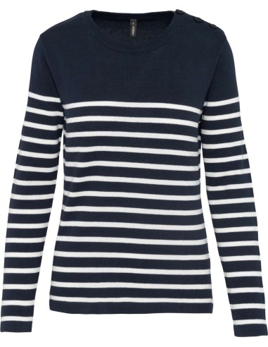 KAR-K990-LADIES' SAILOR JUMPER