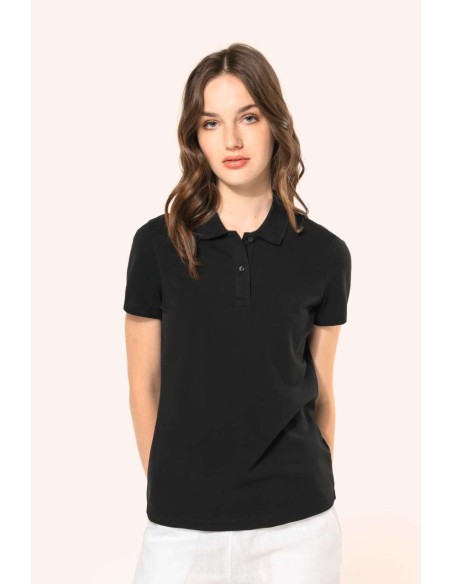 KAR-PK201-LADIES' SHORT-SLEEVED SUPIMA® POLO SHIRT