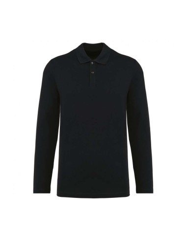 KAR-PK202-MEN'S LONG-SLEEVED SUPIMA® POLO SHIRT