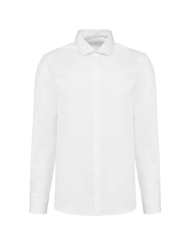 KAR-PK502-MEN'S PINPOINT OXFORD LONG-SLEEVED SHIRT