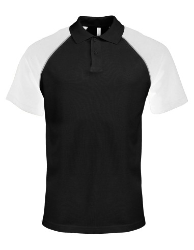 KAR-K226-Polo base ball manche courtes
