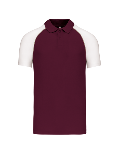 KAR-K226-Polo base ball manche courtes