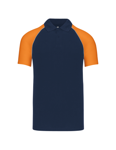 KAR-K226-Polo base ball manche courtes
