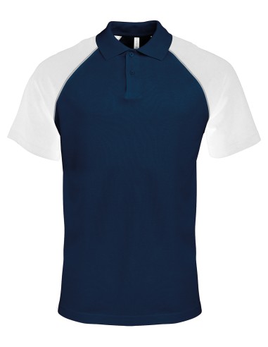 KAR-K226-Polo base ball manche courtes