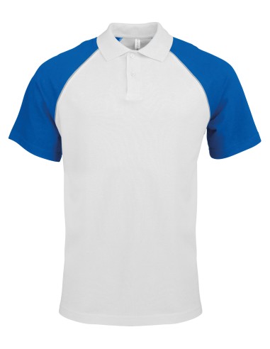 KAR-K226-Polo base ball manche courtes