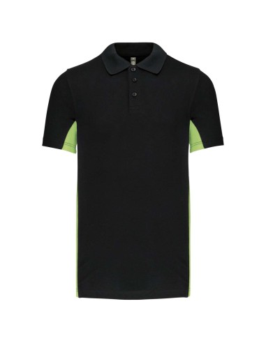 KAR-K232-Flag - Polo bicolore manches courtes