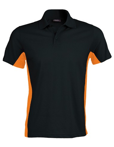KAR-K232-Flag - Polo bicolore manches courtes