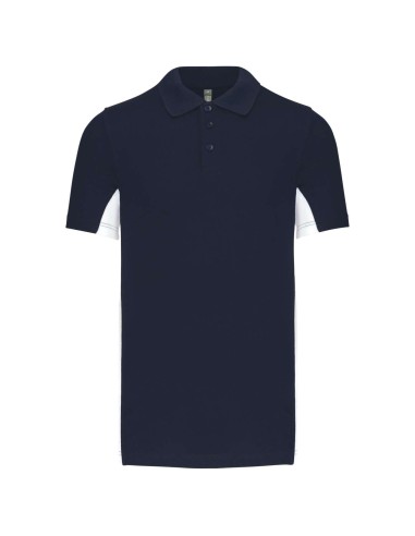 KAR-K232-Flag - Polo bicolore manches courtes