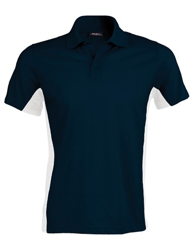 KAR-K232-Flag - Polo bicolore manches courtes