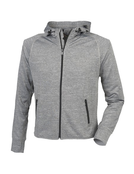 T-TL550-Sweat-shirt à capuche de course léger avec bande réfléchissante