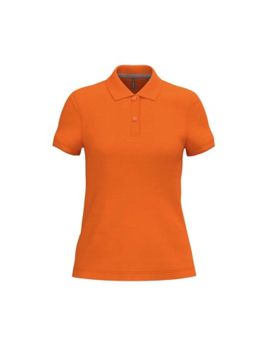 KAR-K242-LADIES' SHORT-SLEEVED POLO SHIRT