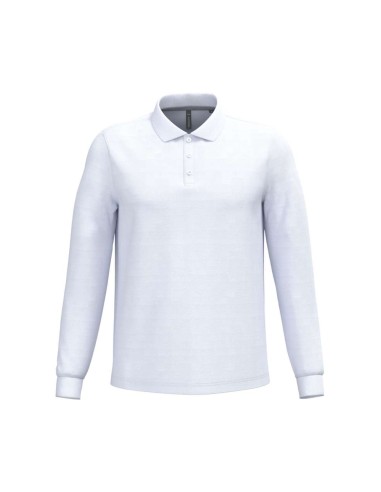 KAR-K243-MEN'S LONG-SLEEVED POLO SHIRT
