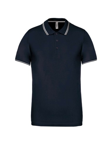 KAR-K250-Polo maille piquée manches courtes